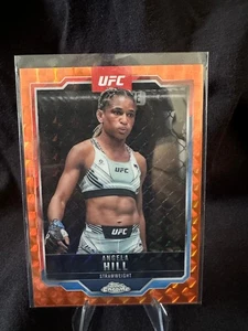 2025 Topps Chrome UFC ANGELA HILL Orange Insert /25 United Kingdom - Bild 1 von 2