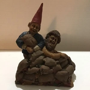 Tom Clark Good Samaritan Gnome Resin Statue Sculpture Figure Signed 1993 - Picture 1 of 9