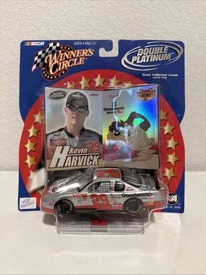 2001 Nascar Winners Circle Taz #29 Double Platinum Kevin Harvick 1:43 Scale - Image 1 of 2