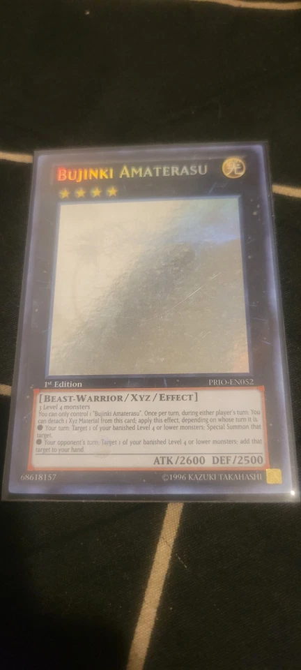 Bujinki Amaterasu (Ghost Rare) PRIO-EN052 NM Primal Origin 1st Edition - Image 1 of 1