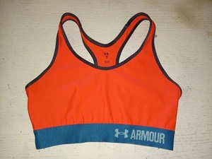 Under Armour Compression Women's Multi Color Sports Bra Sz Medium - Picture 1 of 2