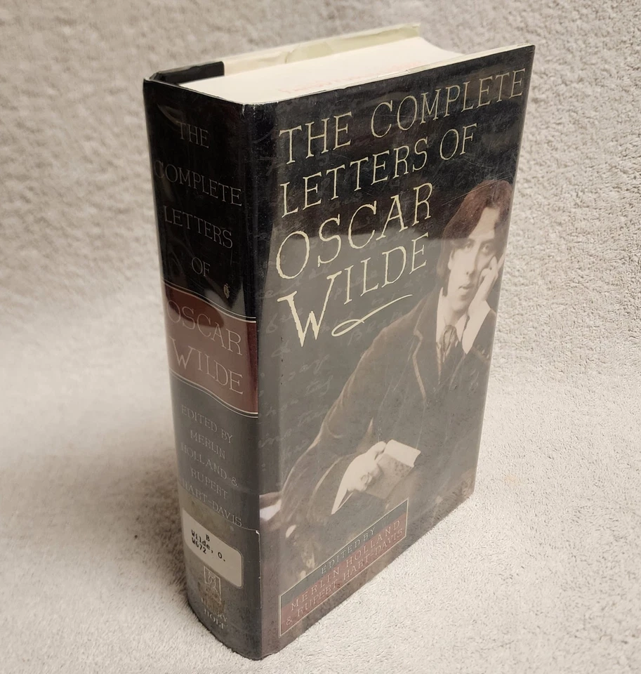 Complete Letters of Oscar Wilde by Merlin Holland Rupert Hart-Davis HCDJ ex lib - Image 1 of 4