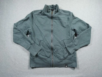 American Giant Jacket Womens Medium Green Full Zip Heavyweight Cotton Fleece - Image 1 of 4