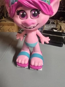 DreamWorks Trolls World Tour Dancing Hair Poppy Tested Works - Picture 1 of 4