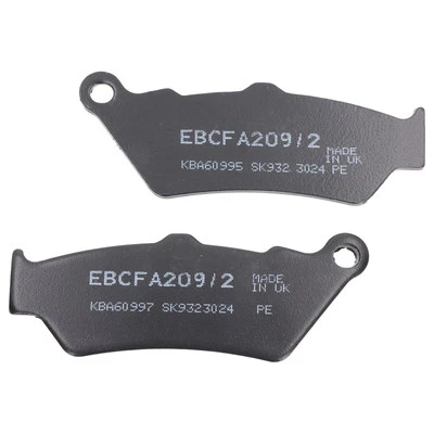 EBC Forros de Freno Pastillas Fa209/2 Delant. para BMW F 650GS / Dakar GS 93-07 - Imagen 1 de 4