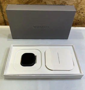 Apple Watch Ultra 2 49MM Titanium Case Silver Ocean Band A2986 Cellular Open Box - Photo 1 sur 12