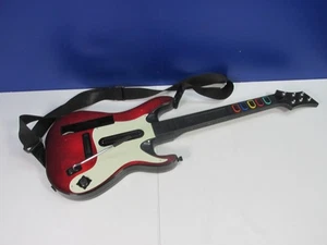 videogioco wireless NINTENDO WII GUITAR HERO BIANCO ROSSO LEGGENDE ROCK - Foto 1 di 4