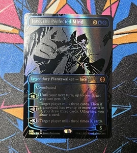 Jace, the Perfected Mind NM Oil Slick Raised Foil MTG Phyrexia: All Will Be One - Picture 1 of 1