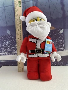 Lego Target Plush Santa Claus Figure Toy Company Building Brick Holiday Xmas - Picture 1 of 15