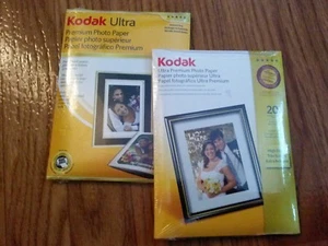 Kodak Ultra/Ultra Premium Fotopapier, 10 mil, Hochglanz, 4 x 6, 20 Blatt/Pack - Bild 1 von 2