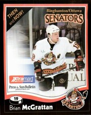 Brian McGrattan 2005-06 Binghamton / Ottawa Senators Then and Now