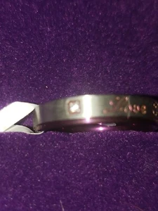 Cute Little Womens Love Token Ring - Picture 1 of 5