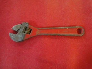 Llave alemana vintage #3 herramienta de mano roja - Imagen 1 de 5