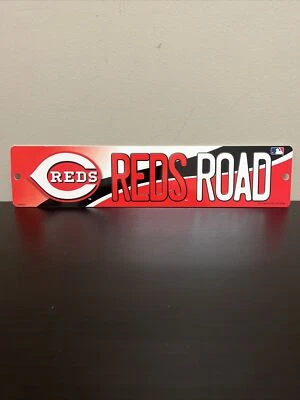 Cincinnati Reds Street Sign “Reds Road” Brand New  - Image 1 of 2