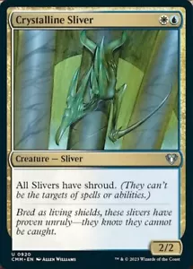 Crystalline Sliver ~ Near Mint Commander Masters MTG Magic UltimateMTG Multi-Col - Picture 1 of 1