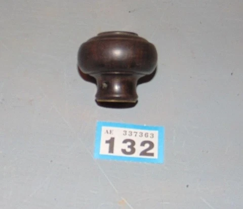 Hardwood Vintage adjustable Door Handle Knob  ref 132 Cover