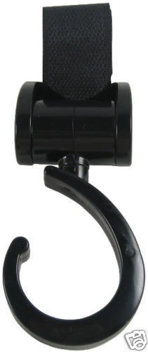 NEW / 2 X HEAVY DUTY PRAM BAG HOOK CLIP FITS MOTHERCARE URBAN  - Image 1 of 1