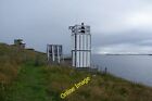 Photo 6X4 Modern Lighthouse And Older Defences Above Scarf Skerry Ronalds C2013