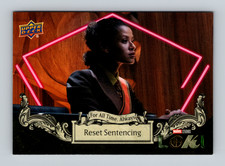 2023 Upper Deck Loki Season 1 #FATA-3 -FOR ALL TIME. ALWAYS - RESET SENTENCING