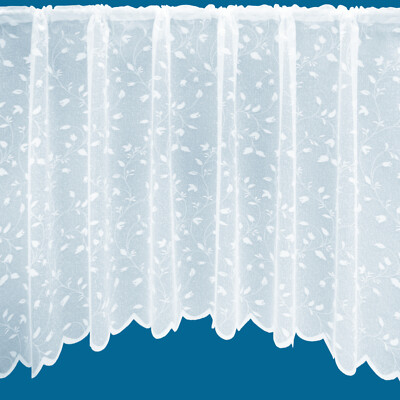 Summer Jardiniere Net Curtain - Slot Top - Free Postage