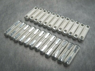 White 8A Fuse Audi VW Mercedes Porsche Made in Germany Pack of 24 - Ships Fast! - Image 1 of 3