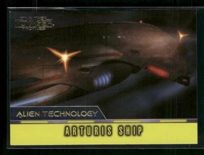 1998 SkyBox Star Trek Voyager Profiles #AT-9 Arturis Ship Alien Technology - Image 1 of 2