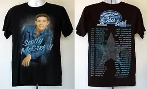 Camiseta negra American Idol Live 2011 Concert Tour Scotty McCreery L - Imagen 1 de 5