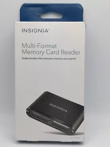 Insignia - Lector de tarjetas de memoria multiformato USB 2.0 - negro - Imagen 1 de 3