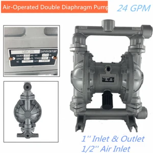 Luftbetriebene Doppelmembran-Transferpumpe mit 1" Einlass & Auslass 115 PSI 24 GPM - Bild 1 von 11