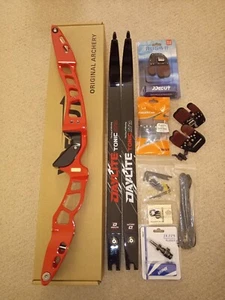 Decut Basha Olympic Recurve Bow Setup Great For Target Or Barebow Archery RH - Picture 1 of 7