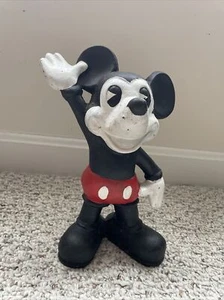 Vintage Mickey Mouse Cast Iron Bank HEAVY Collectible Disney - Picture 1 of 5