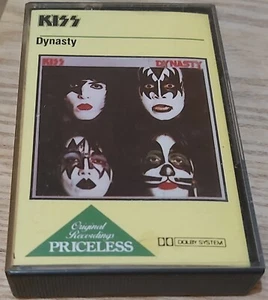 KISS Dynasty Cassette, UK 1984 Priceless Series pressing - Picture 1 of 9