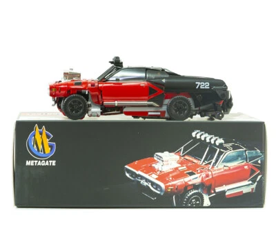 MetaGate G-05 G05 Red Fantasy Shatter Triple Changer Warrior Movie Action Figure - Image 1 of 4