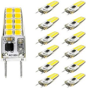 12PCS G8 LED Bulb Dimmable Energy Saving For Fitting Under Counter Kitchen Light - Picture 1 of 8