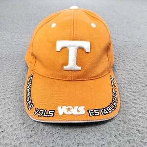 VTG TOP OF WORLD Tennessee Volunteers Hat Cap Orange Vols Spell Out Y2K Retro - Picture 1 of 15