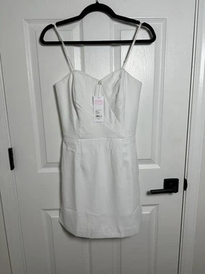 Lilly Pulitzer Kylo Strapless Skirted Romper Resort White Sz 00 NWT $228 MSRP - Image 1 of 3