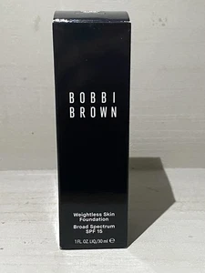 Bobbi Brown Weightless Skin Foundation SPF 15 (W-96 Warm Walnut)1 oz NIB - Picture 1 of 6