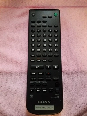 Sony RM-D15M Minidisc Deck Remote  Control  - Image 1 of 2