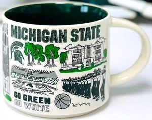 Neu Starbucks MICHIGAN STATE Spartans Been There Serie Campus Kollektion Tasse - Bild 1 von 2