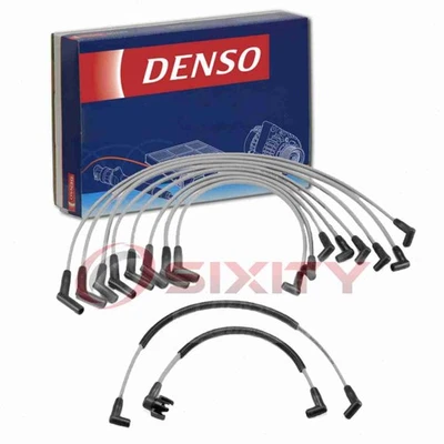Juego de cables de bujías Denso para Ford E-150 Econoline Club Wagon 1980-1993 5,0 L VH Foto 1 de 4