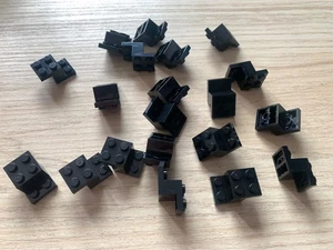 20 LEGO brand new 6395375: BRICK W/ PLATE 2X3X1 1/3 Star Wars 75412 black lot - Picture 1 of 1