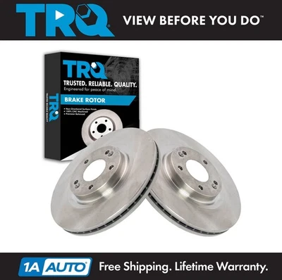 TRQ Front Brake Rotors Set For 2015-2021 Kia Sedona - Image 1 of 4