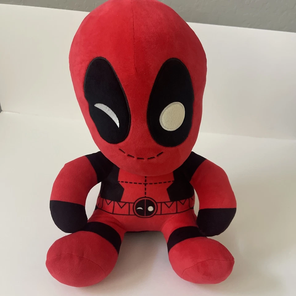 Kidrobot HugMe Marvel Deadpool Peluche Héroe 16" Pulgadas Figura Vibratoria Foto 1 de 4