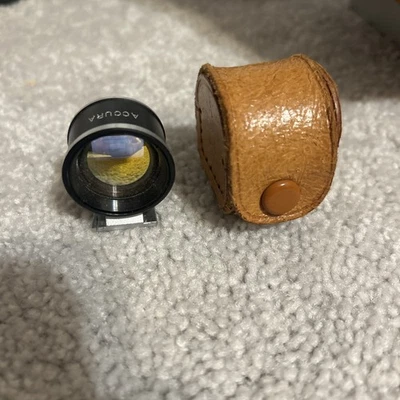 Vintage Accura Finder Tele Wide f. Yashica Electro 35 w. Case - Image 1 of 2