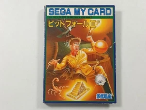 PITFALL II SEGA MY CARD SG-1000 SC-3000 (MARK III COMPATIBLE) NTSC-JAPAN (COMPLE - Picture 1 of 8