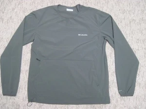 Columbia Herren Medium 1/4 Zip Omni Shield Nylon Pullover wasserabweisend grau - Bild 1 von 12