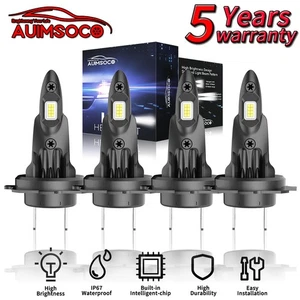 For Cadillac Catera 1997-1998 LED Headlights Bulbs Cool White Hi/Lo Beam 72000LM - Picture 1 of 17