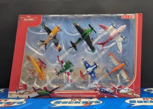Mattel Disney Planes - Ali intorno al globo Racing Confezione da 7 pezzi - Polveroso, Sole, Jan - Foto 1 di 2