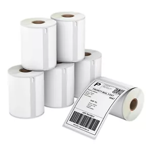 Anylabel Compatible 4" x 6" Direct Thermal Label Replacement for DYMO 1744907(5) - Picture 1 of 3