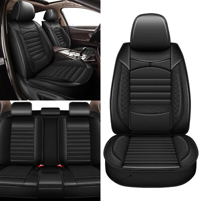 Car 5-Seat Covers Faux Leather Protector Full Set For Lexus IS 300 2016-2021 Foto 1 de 4